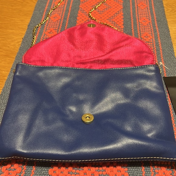 Blue chain bag - Picture 3 of 5